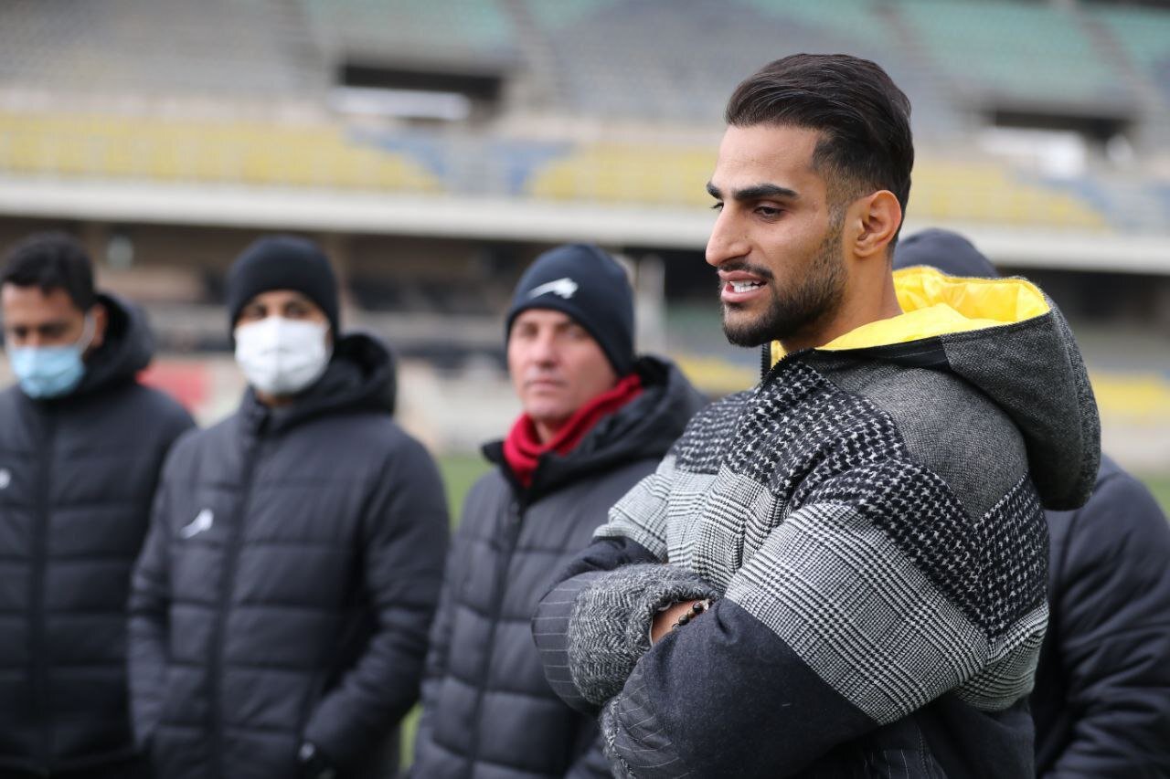 عکس‌| خداحافظی یک پرسپولیس در تمرین امروز