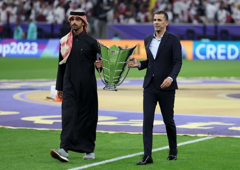 عکس‌| دشمن فغانی مهمان ویژه فینال جام ملت‌ها