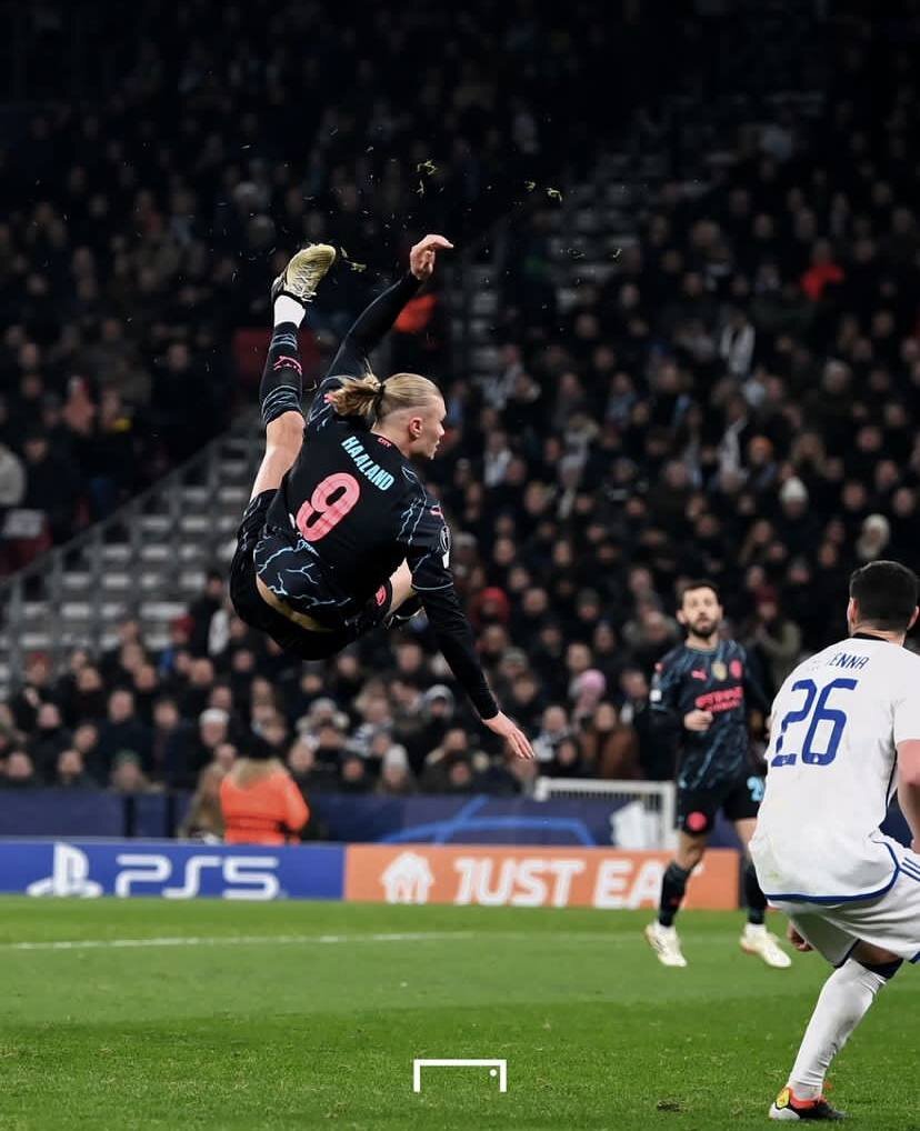 عکس‌| پرش شگفت‌انگیز هالند؛ او فرازمینی است!