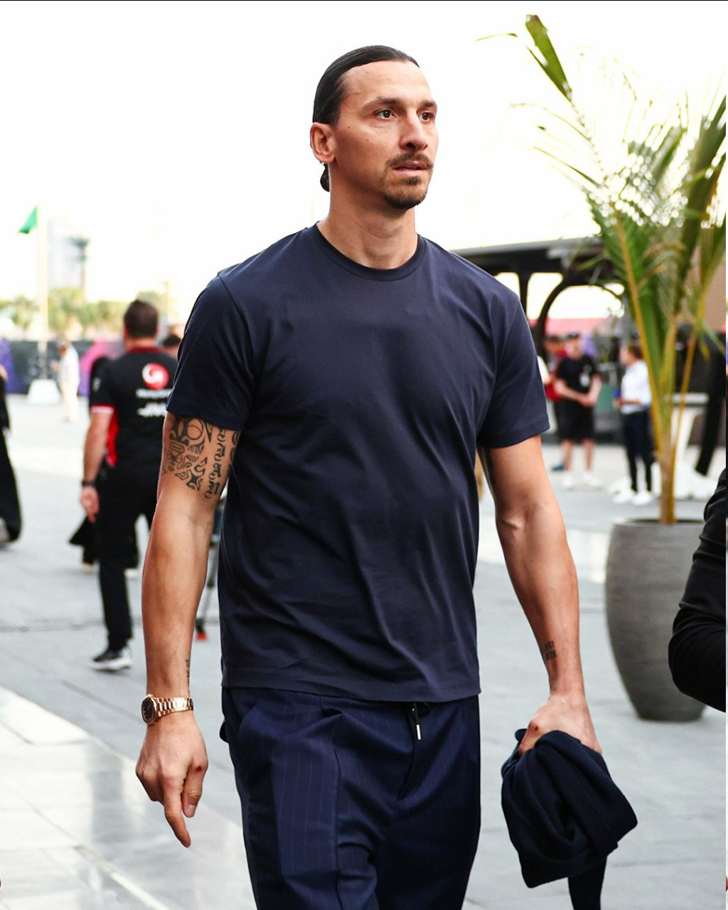 عکس| دو مهمان خاص گرندپری عربستان