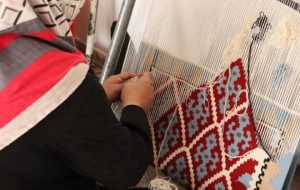 نمایشگاه صنایع دستی ورامین در برج تاریخی علاءالدوله برپا شد