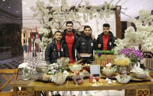 عکس| بازیکنان تیم ملی در کنار سفره هفت‌سین