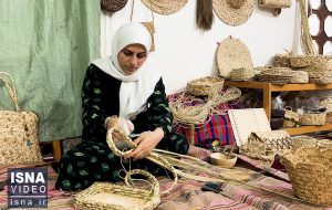 ویدیو/ روستای درزی کلا؛ پایتخت حصیربافی کشور