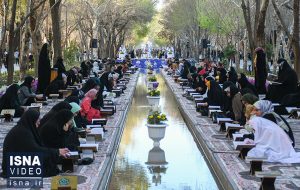 ویدیو/ مراسم جزخوانی قرآن کریم در چهارباغ اصفهان