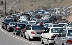 آخرین وضعیت ترافیکی جاده‌ها؛ ترافیک سنگین در جاده چالوس-راهبرد معاصر