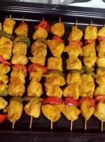 طرز تهیه جوجه کباب چوبی