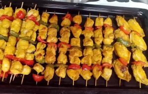 طرز تهیه جوجه کباب چوبی