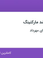 استخدام کارشناس ارشد مارکتینگ در موسسه زبانسرای مهرداد در تهران