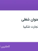 استخدام کارشناس فروش، حسابدار و مدیر انبار در تهران