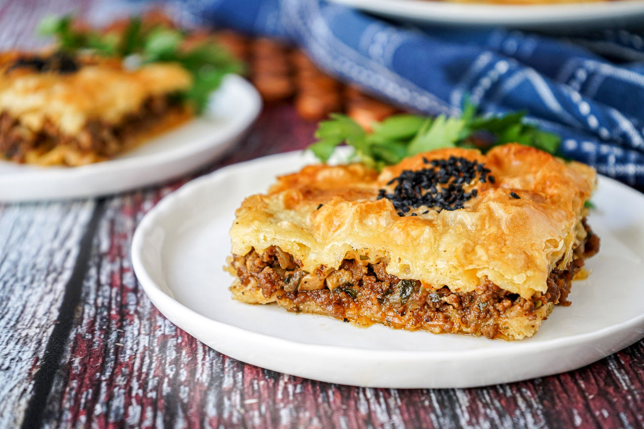 افطاری امروزت با من، طرز تهیه باقلوای گوشت خوشمزه برای افطار