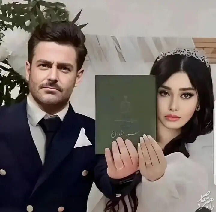 اولین عکس لو رفته از عروسی محمدرضا گلزار و آیسان + عکس