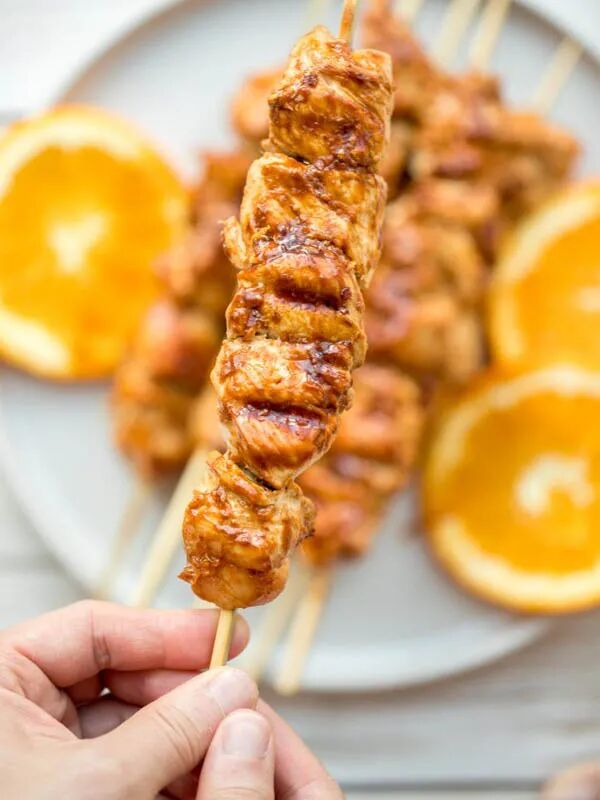 طرز تهیه جوجه کباب چوبی