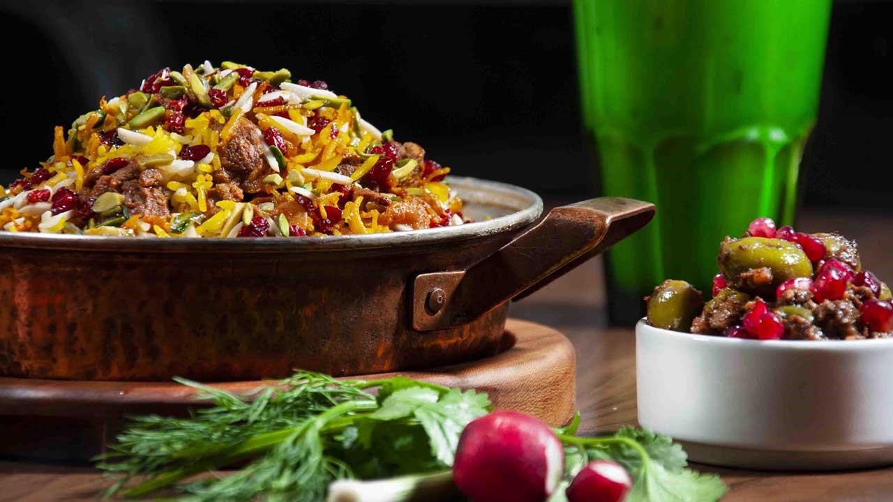 طرز تهیه مرصع پلو