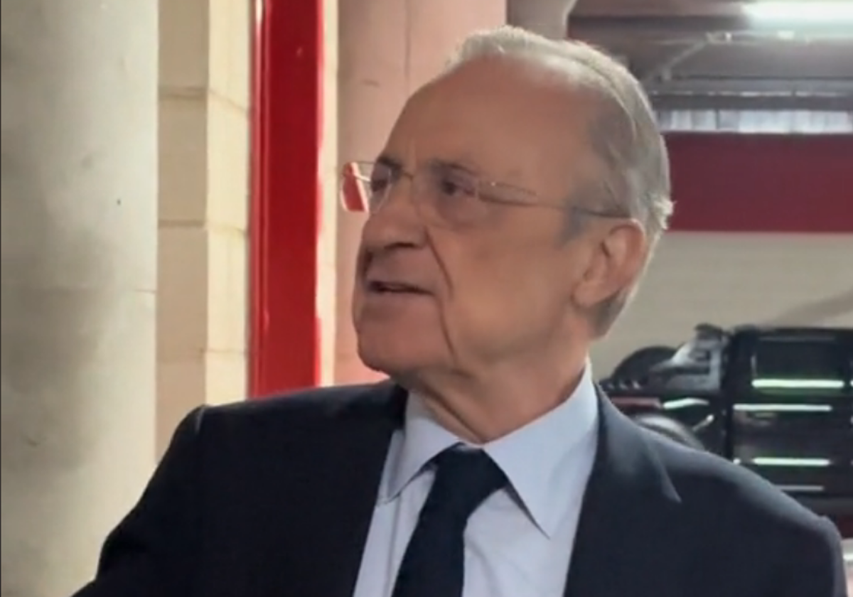 عکس| فلورنتینو پرز: امباپه را نمی‌شناسم!