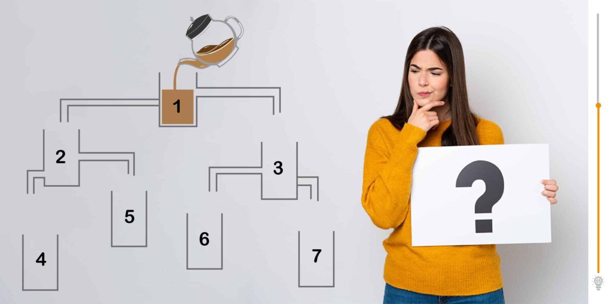 تست هوش: کدام لیوان اول پر می شود