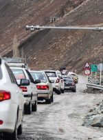 ترافیک سنگین جاده چالوس به سمت تهران + فیلم