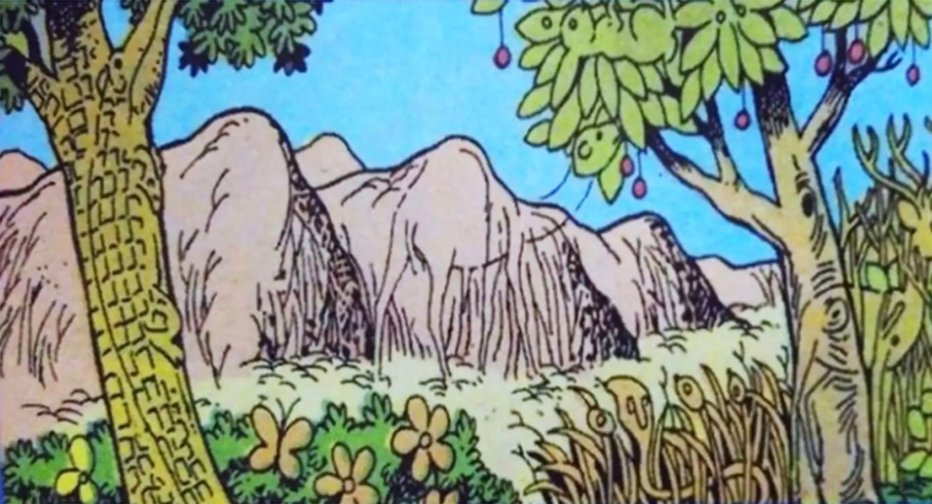 آزمون بینایی حیوانات پنهان