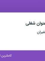 استخدام ۴ عنوان شغلی در یزدان گشت سفیران در تهران