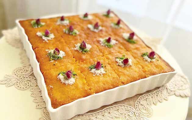 طرز تهیه کیک باقلوا