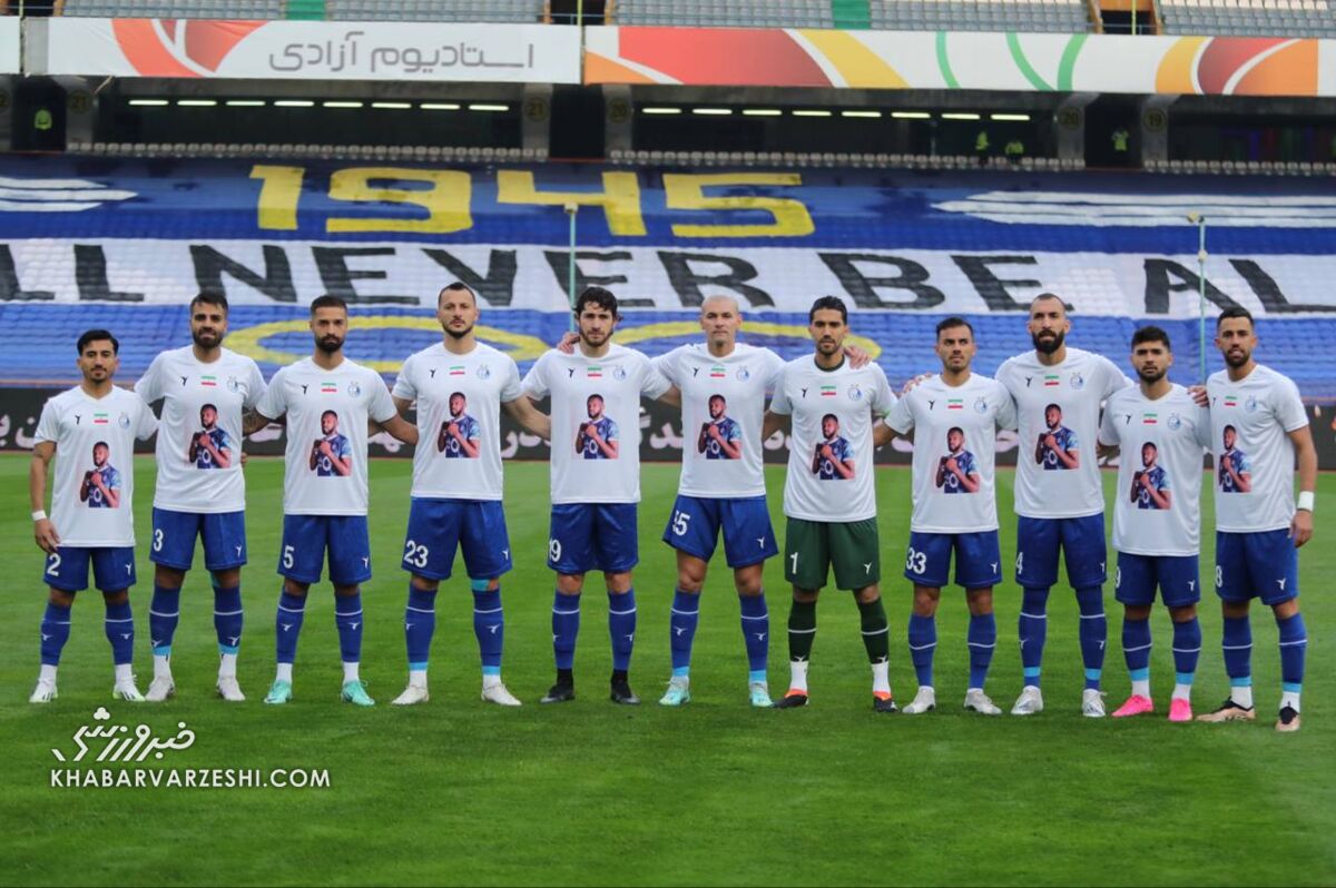 لباس متفاوت استقلال برای بازی روز جمعه