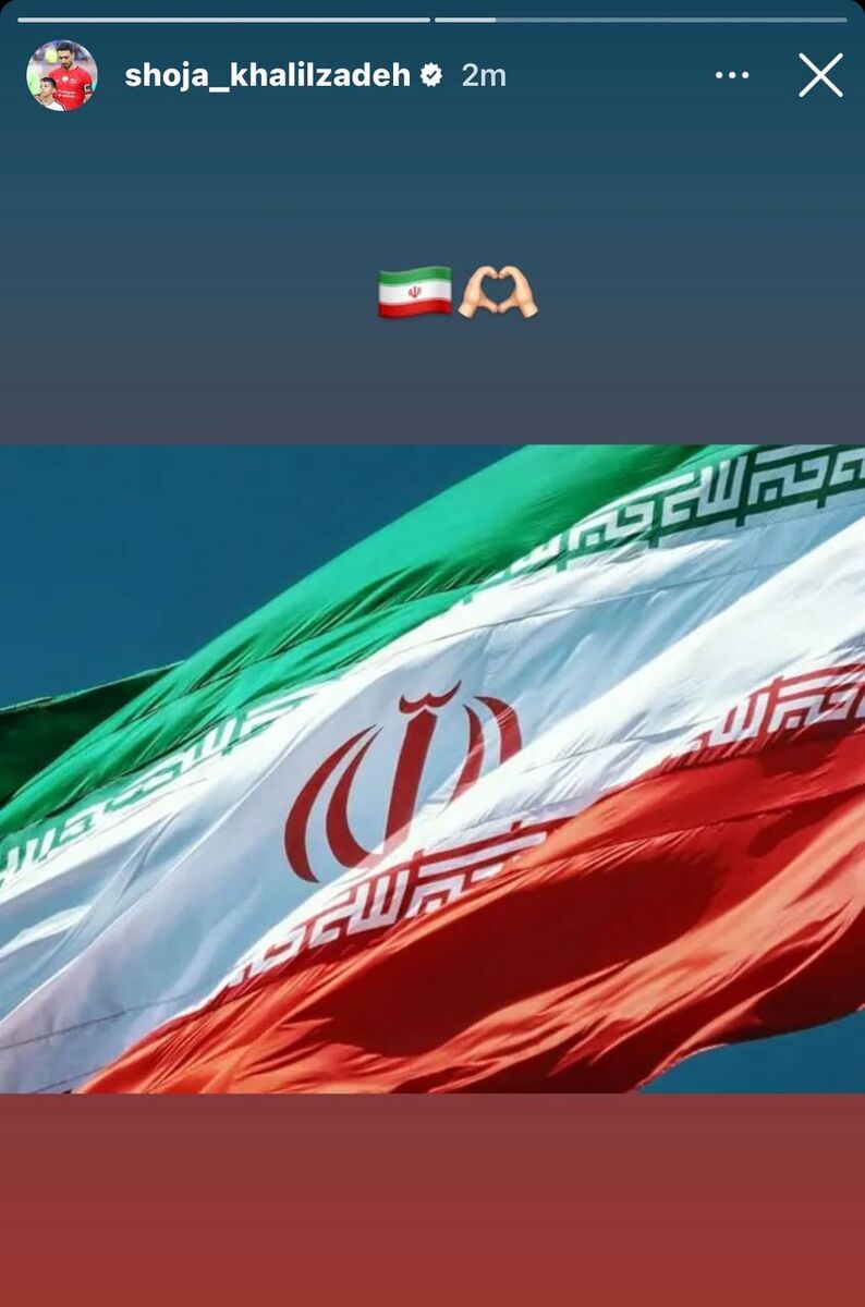 عکس| واکنش خلیل‌زاده و کنعانی‌زادگان به حمله موشکی ایران به اسرائیل