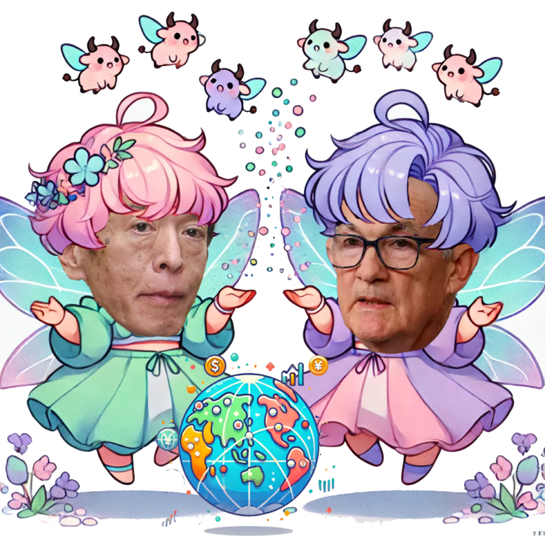 Jpow و Ueda Bullish Vibes