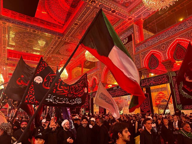 شب اربعین در کربلا + تصاویر