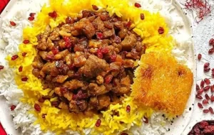 طرز تهیه گردو پلو همدانی با مرغ (سریع و خوشمزه برای ناهار امروز)