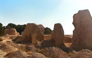 مرمت قلعه بلاشگرد روستای لاسجرد