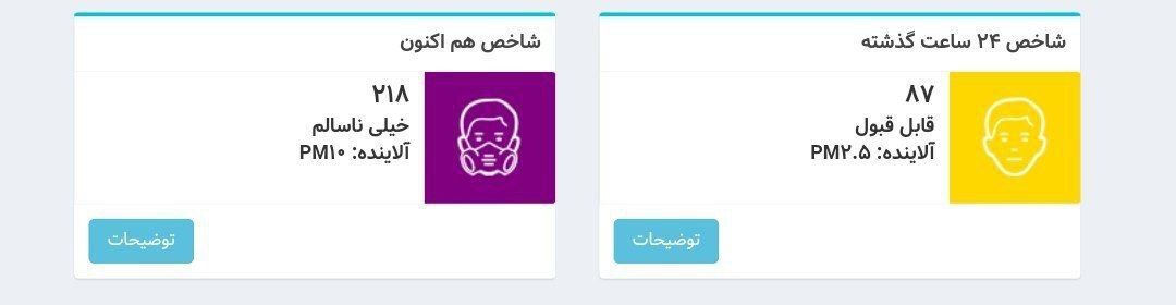 هوای تهران در وضعیت قرمز!