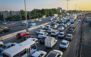 ترافیک سنگین در آزادراه های البرز