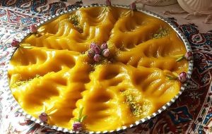 طرز تهیه حلوا مجلسی برای ۲۰ نفر (سریع و خوشمزه)