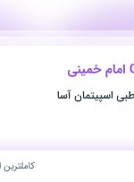 استخدام فروشنده CIP امام خمینی در خدمات ماساژ طبی اسپیتمان آسا در تهران