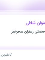 استخدام مدیر بازرگانی خرید و مدیر حسابرسی داخلی در خراسان رضوی