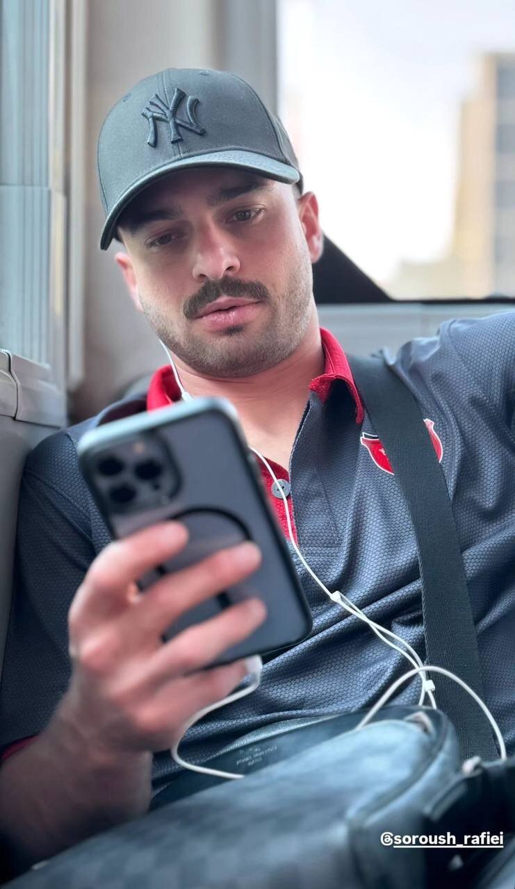 عکس | استایل متفاوت سروش رفیعی برای بازی با السد