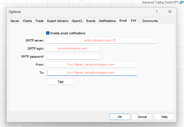 راه اندازی ایمیل SMTP راه اندازی ایمیل SMTP