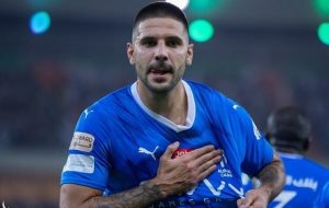 گل اول الهلال به استقلال / میتروویچ در دقیقه ۱۵ دروازه را باز کرد + ویدیو