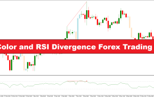 استراتژی تجارت فارکس رنگ شمع و واگرایی RSI