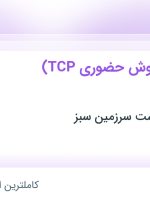 استخدام کارشناس فروش حضوری ( TCP مقیم ) در ۱۱ استان