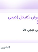 استخدام کارشناس پذیرش تکنیکال (دیجی کالا سرویس) در تهران