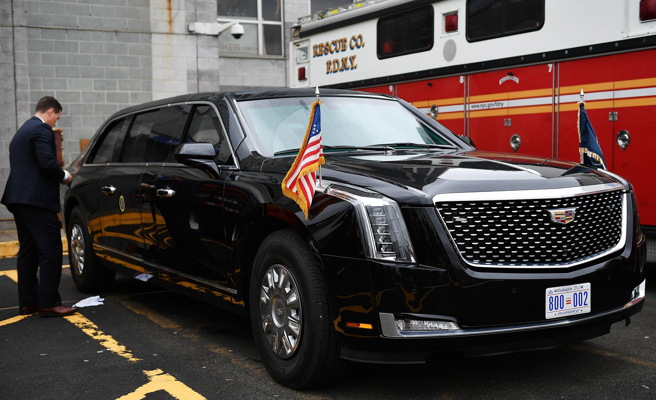The Beast' Presidential Cadillac Limo Gets a New Occupant Today