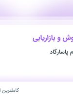 استخدام کارشناس فروش و بازاریابی در امیر پلاست فوم پاسارگاد در تهران