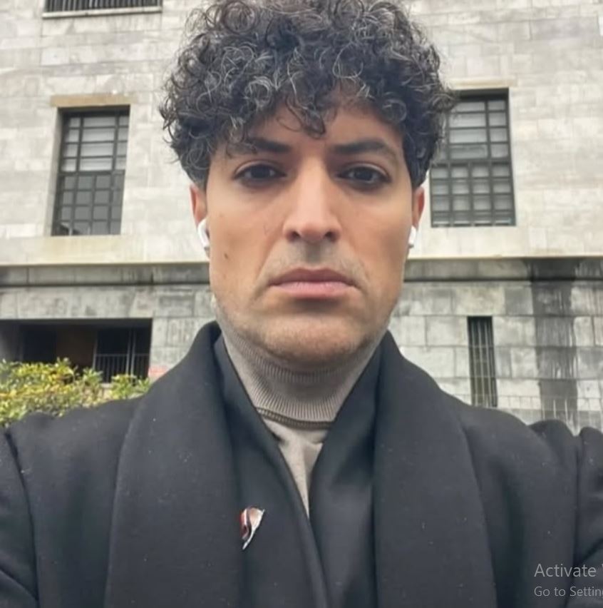 اشکان خطیبی در میان بحث‌های مجازی/ عکسی با چشم‌های آرایش شده+عکس