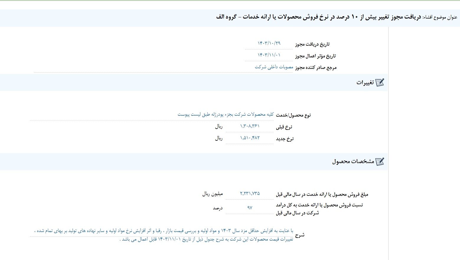 مهمترین اخبار کدال ۲۹ دی ۱۴۰۳