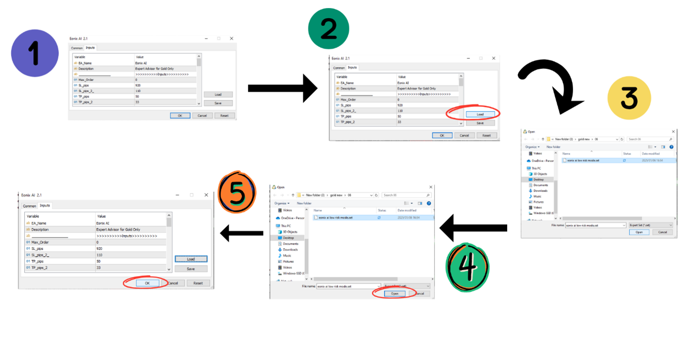 تنظیمات ورودی