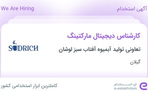 استخدام کارشناس دیجیتال مارکتینگ در گیلان