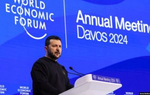 اظهارات خطرناک زلنسکی در داووس از پیشنهاد برای ساخت گنبدآهنین تا اتحاد علیه ایران! اظهارات خطرناک زلنسکی در داووس از پیشنهاد برای ساخت گنبدآهنین تا اتحاد علیه ایران!