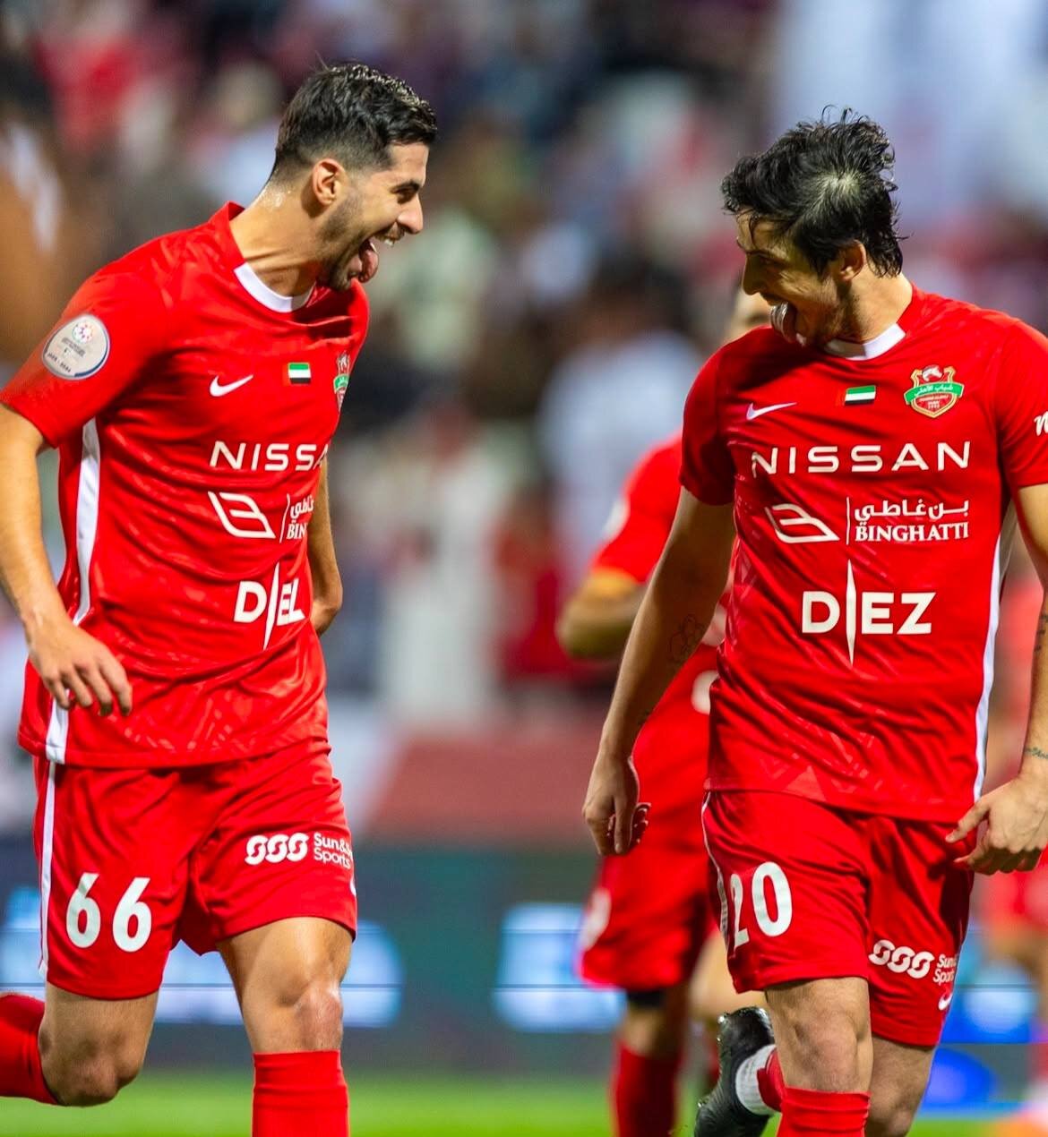 عکس | پیروزی شباب‌الاهلی با درخشش ایرانی‌ها؛ جشن ویژه سردار و عزت‌اللهی مقابل النصر