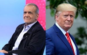 فوری/ ترامپ خواستار مذاکره با پزشکیان شد فوری/ ترامپ خواستار مذاکره با پزشکیان شد