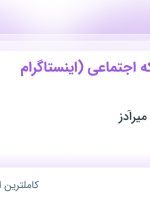 استخدام مدیریت شبکه اجتماعی (اینستاگرام و یوتیوب) در ۲۹ استان